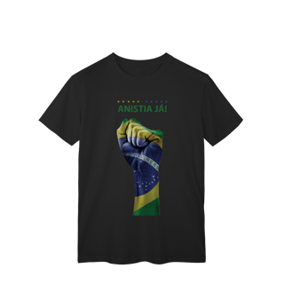 Nome do produto Punho Bolsonaro Verde e Amarelo - Anistia Já