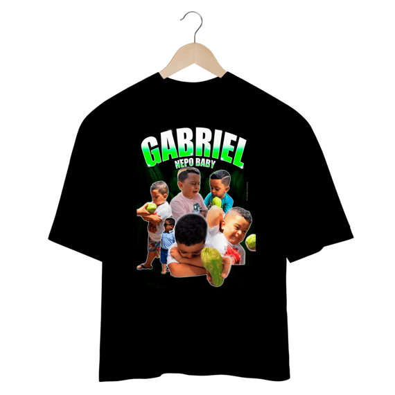 CAMISA OVERSIZED GABRIEL NEPO BABY