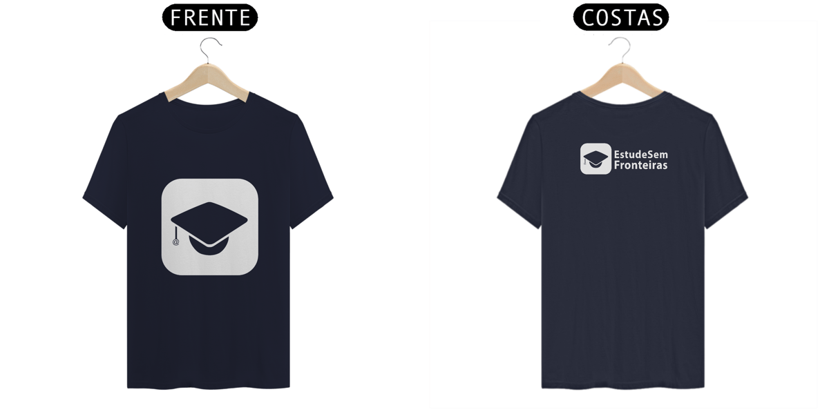 Nome do produto: Camiseta Estude Sem Fronteiras 