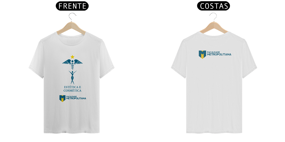 Nome do produto: Camiseta Estética e Cosmética