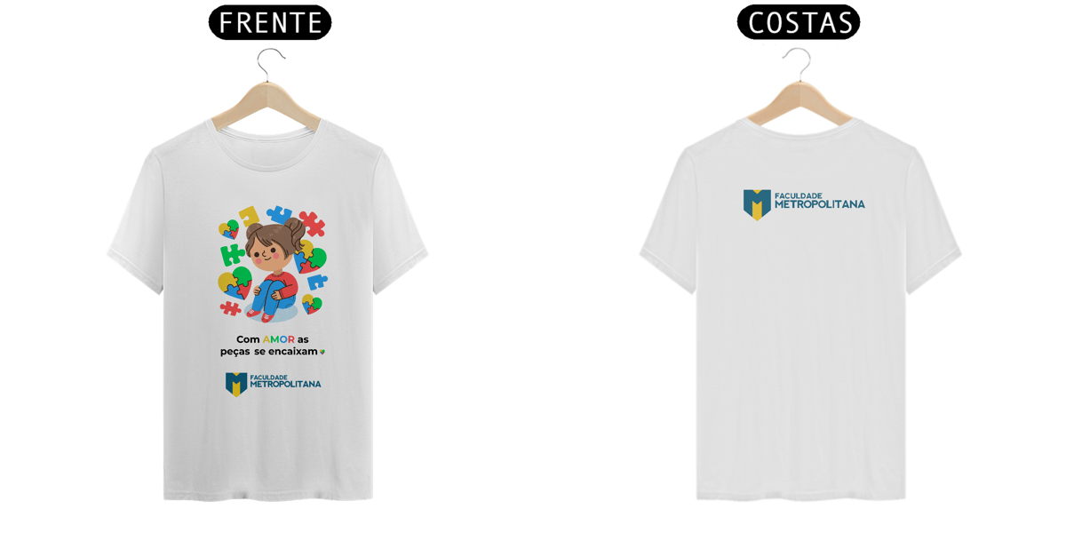 Nome do produto: Camiseta Autismo \