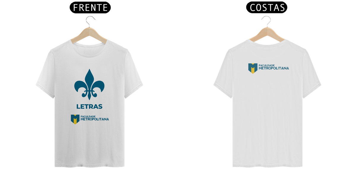 Nome do produto: Camiseta Letras 