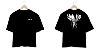 Nome do produto Oversized | Entre o Céu e o Caos - Preto