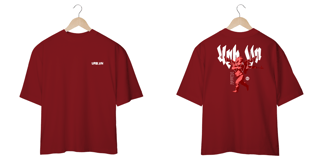 Nome do produto Oversized | Entre o Céu e o Caos - Vinho