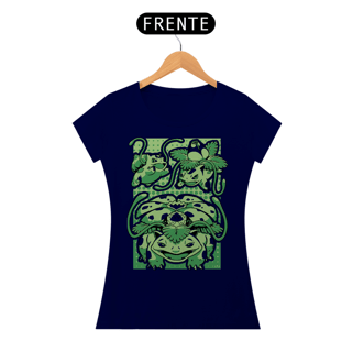 Nome do produto Camiseta Feminino - Pokémon Plant