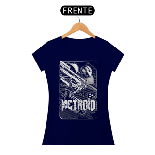 Nome do produto Camiseta Feminina - Metroid Samus