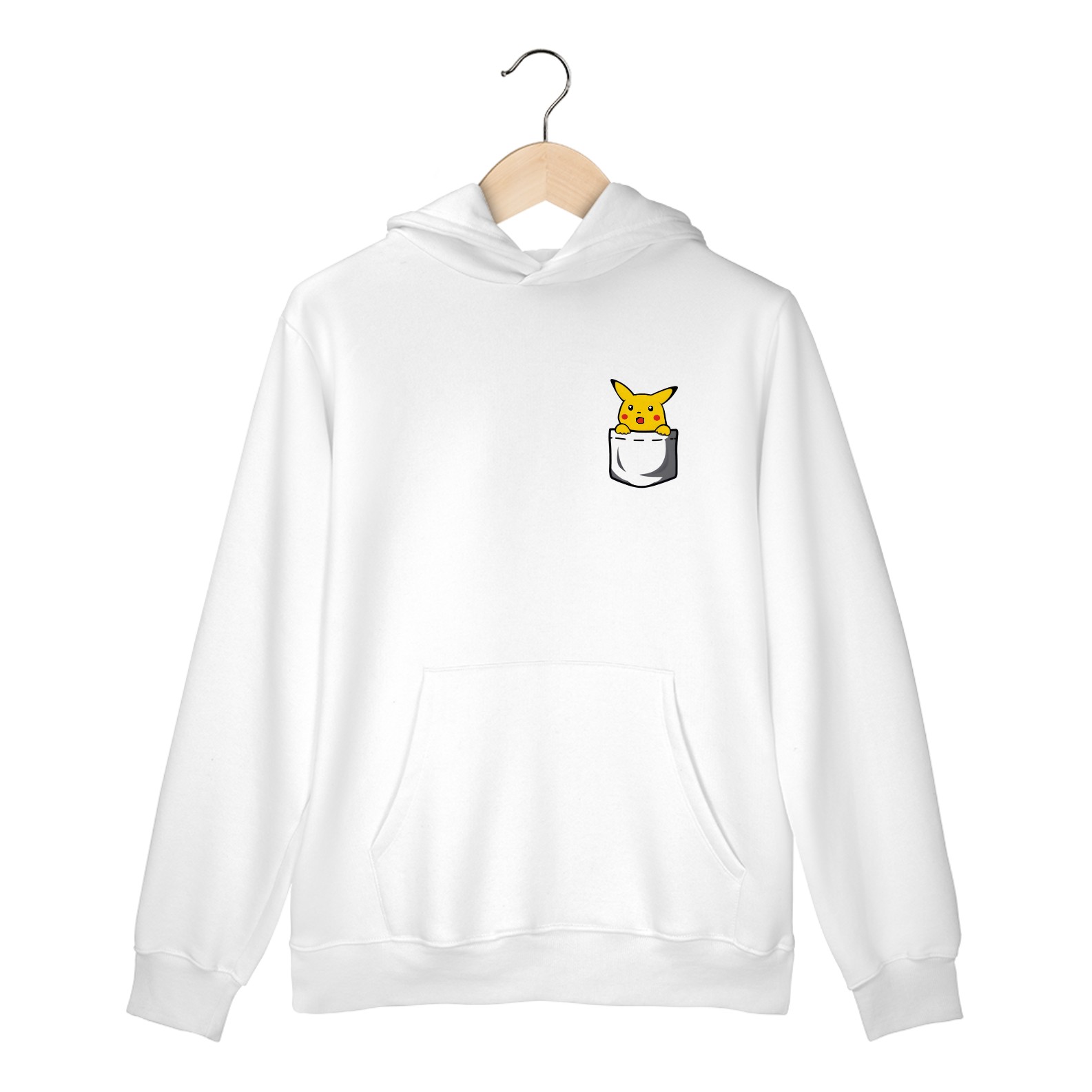 Moletom Canguru - Pokémon Pocket Pikachu