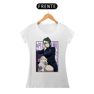 Nome do produto Camiseta Feminina - Jujutsu Kaisen Maki Zenin