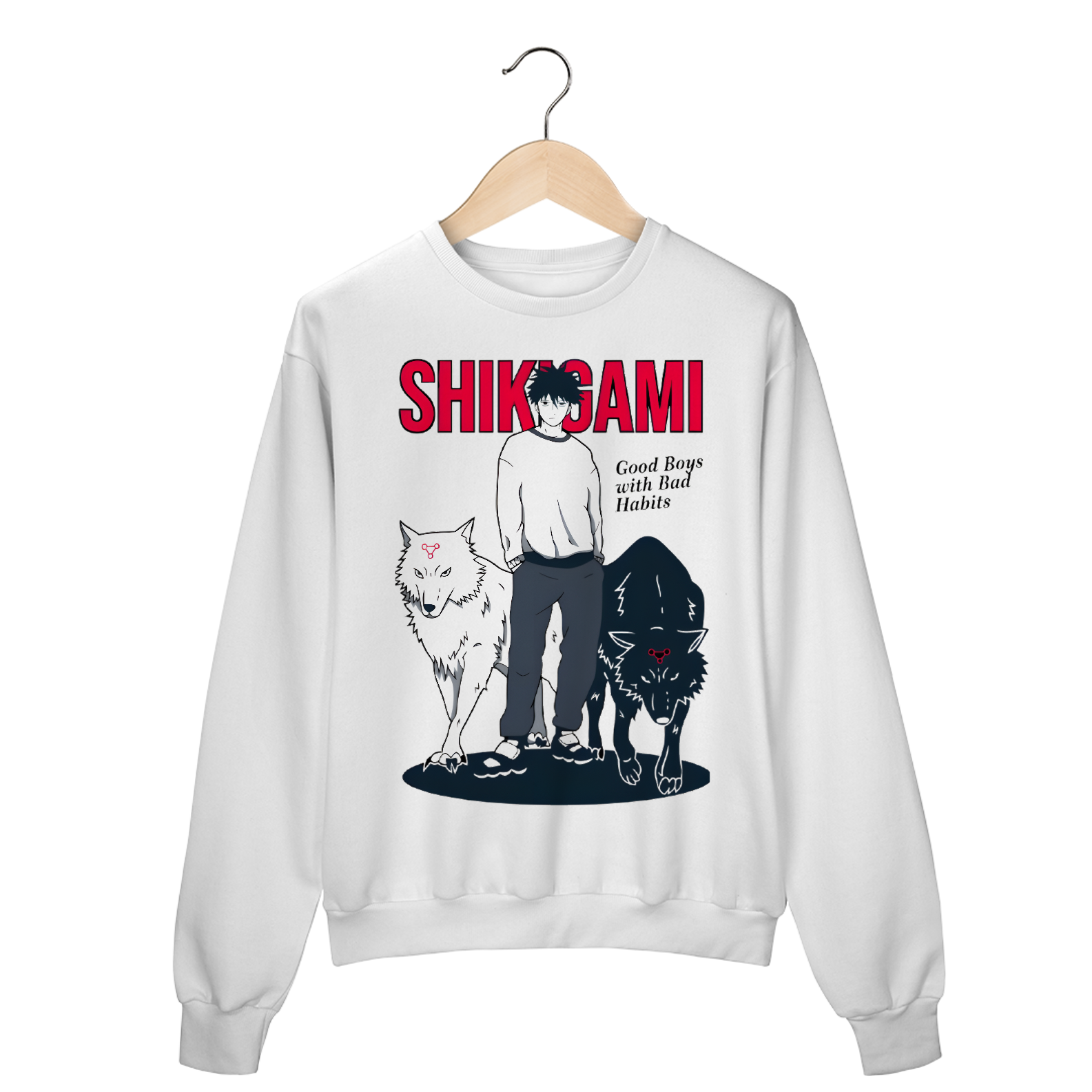 Moletom Fechado - Jujutsu Kaisen Shikigami