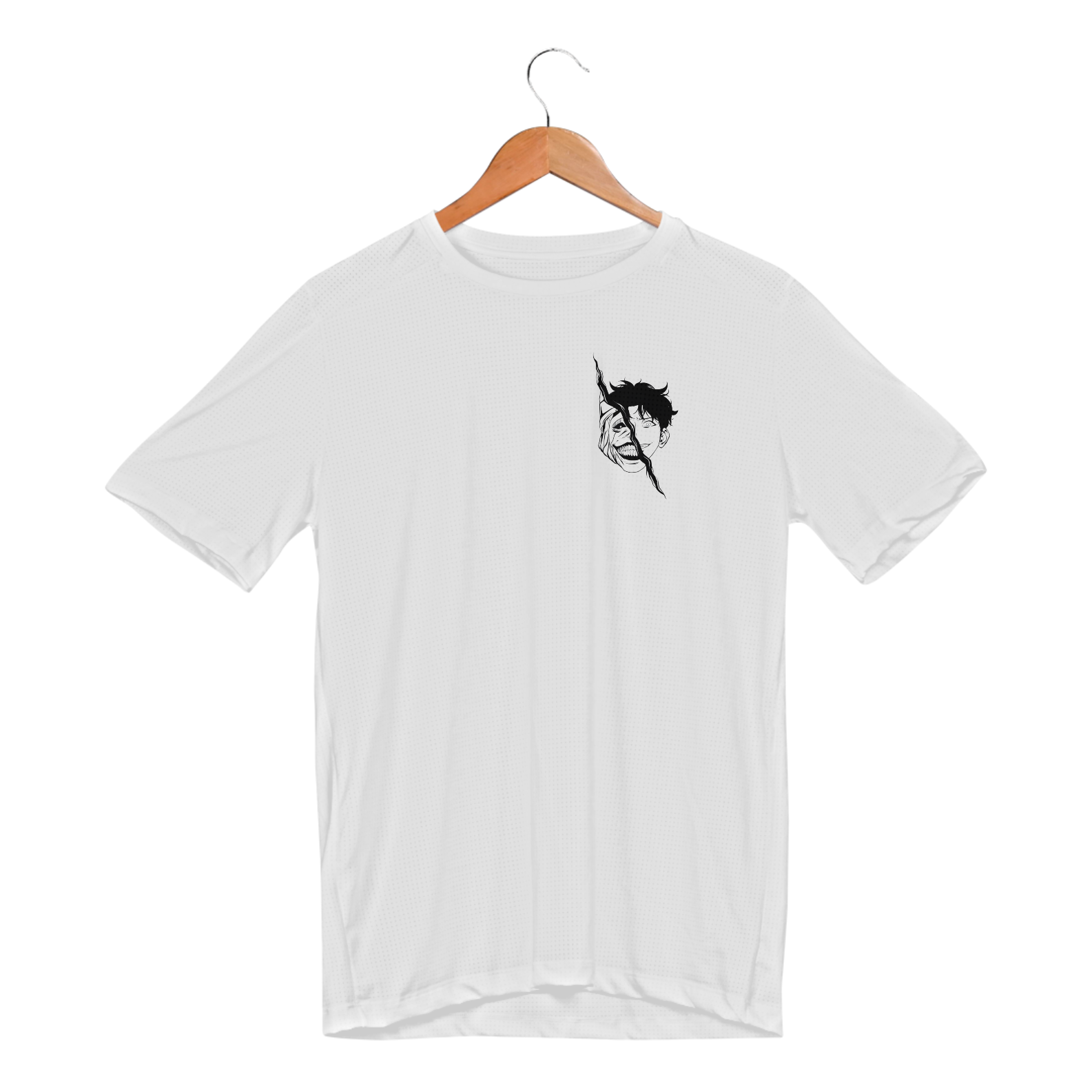 Camiseta Dry Uv - Solo Leveling Estátua de deus