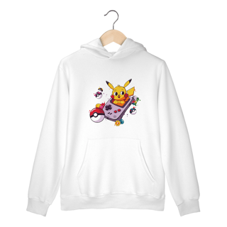 Moletom Canguru - Pokémon Pikachu Gameboy
