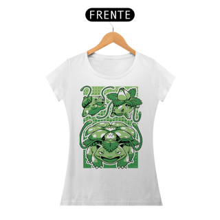 Nome do produto Camiseta Feminino - Pokémon Plant