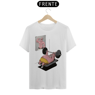Nome do produto Camiseta Unissex - Bob Sponja Patrick Gym