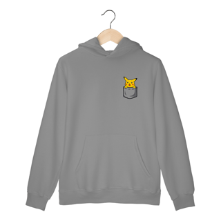 Nome do produto Moletom Canguru - Pokémon Pocket Pikachu