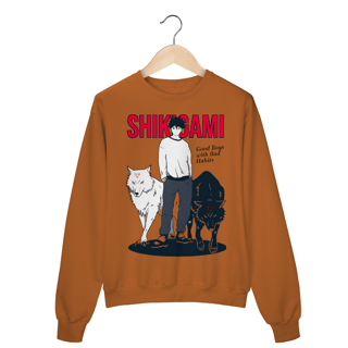 Nome do produto Moletom Fechado - Jujutsu Kaisen Shikigami