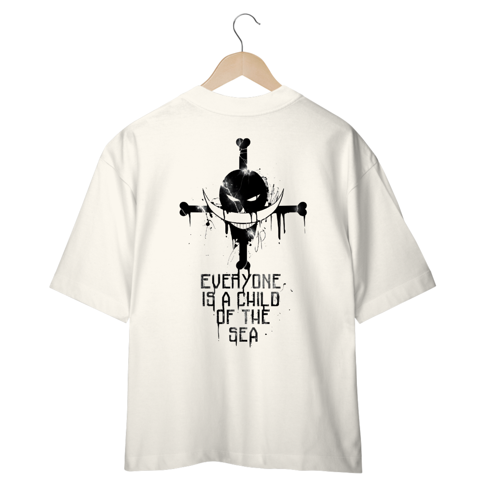 Camiseta Unissex – One Piece Everyone Is a Chield Of The Sea