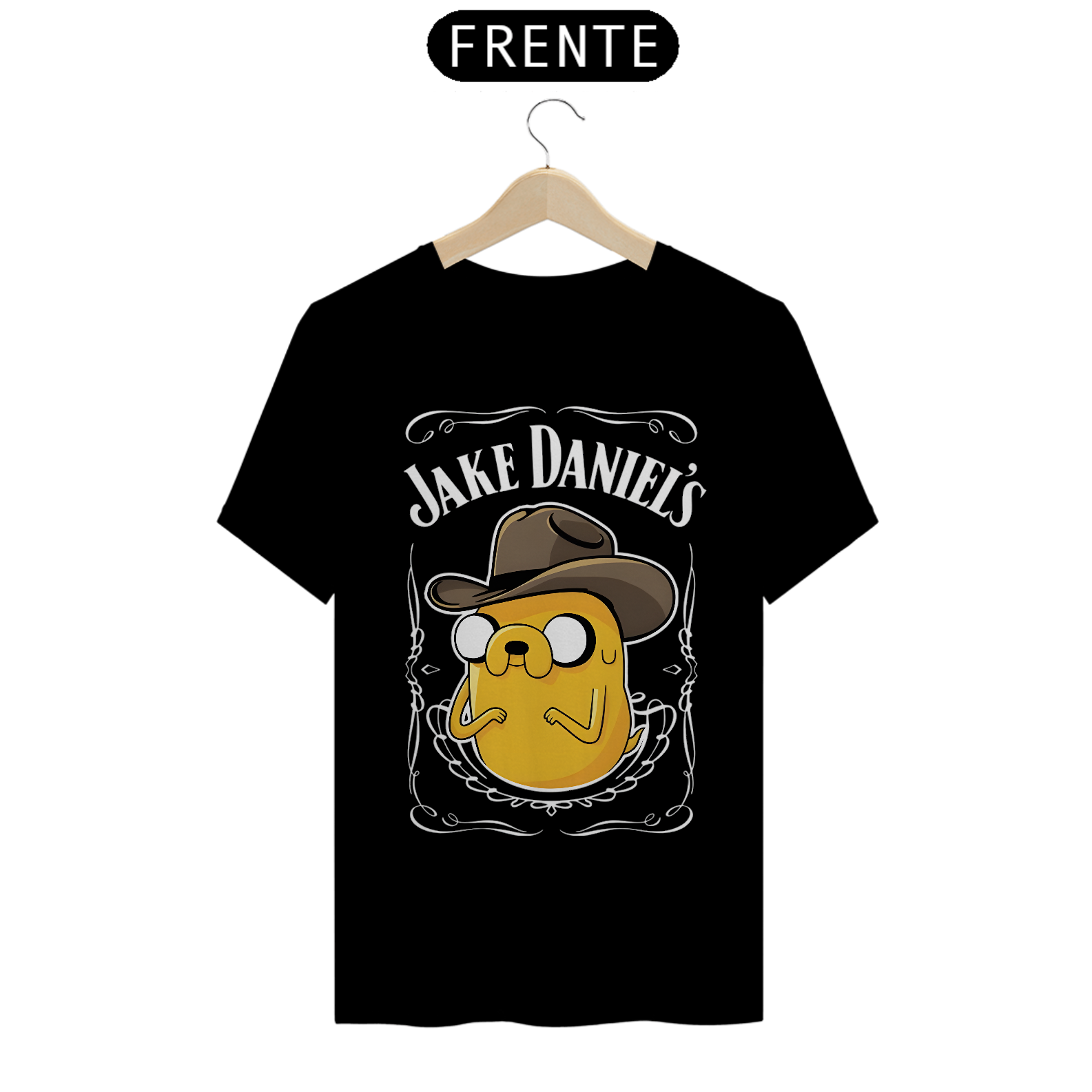 Camiseta Unissex - Hora De Aventura Jake Daniels