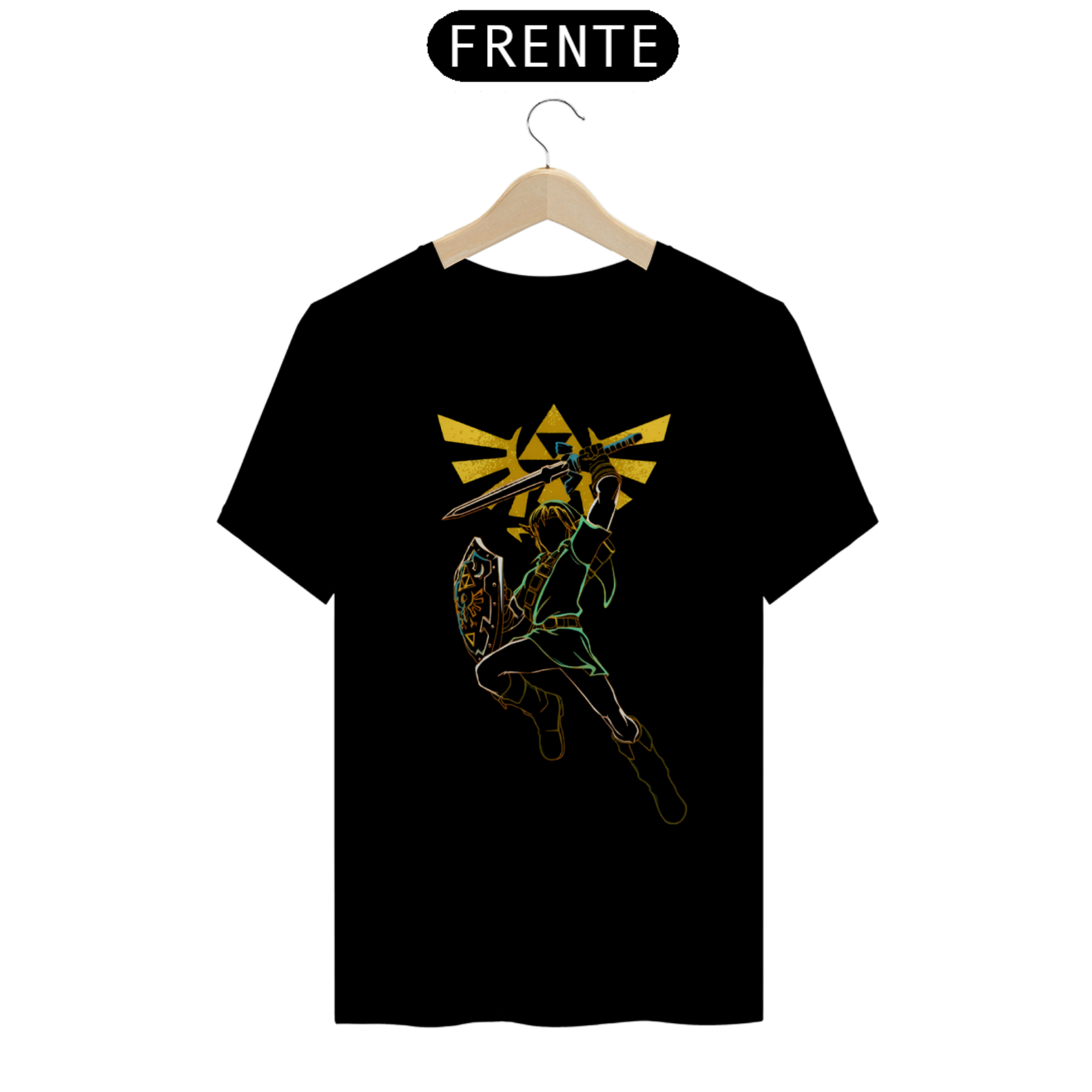 Camiseta Unissex -  The Legend of Zelda Link