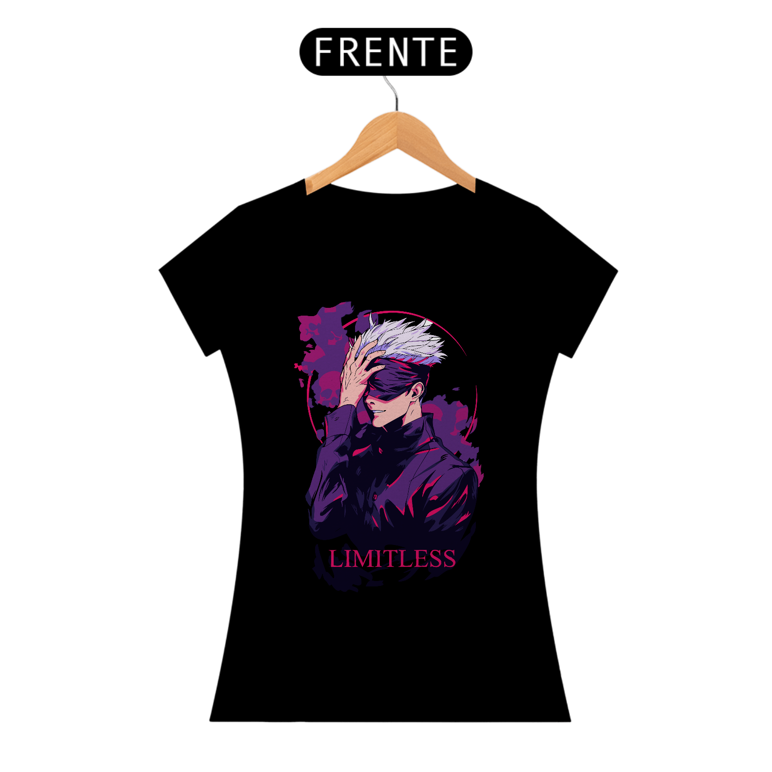 Camiseta Feminina - Jujutsu Kaisen Limitless