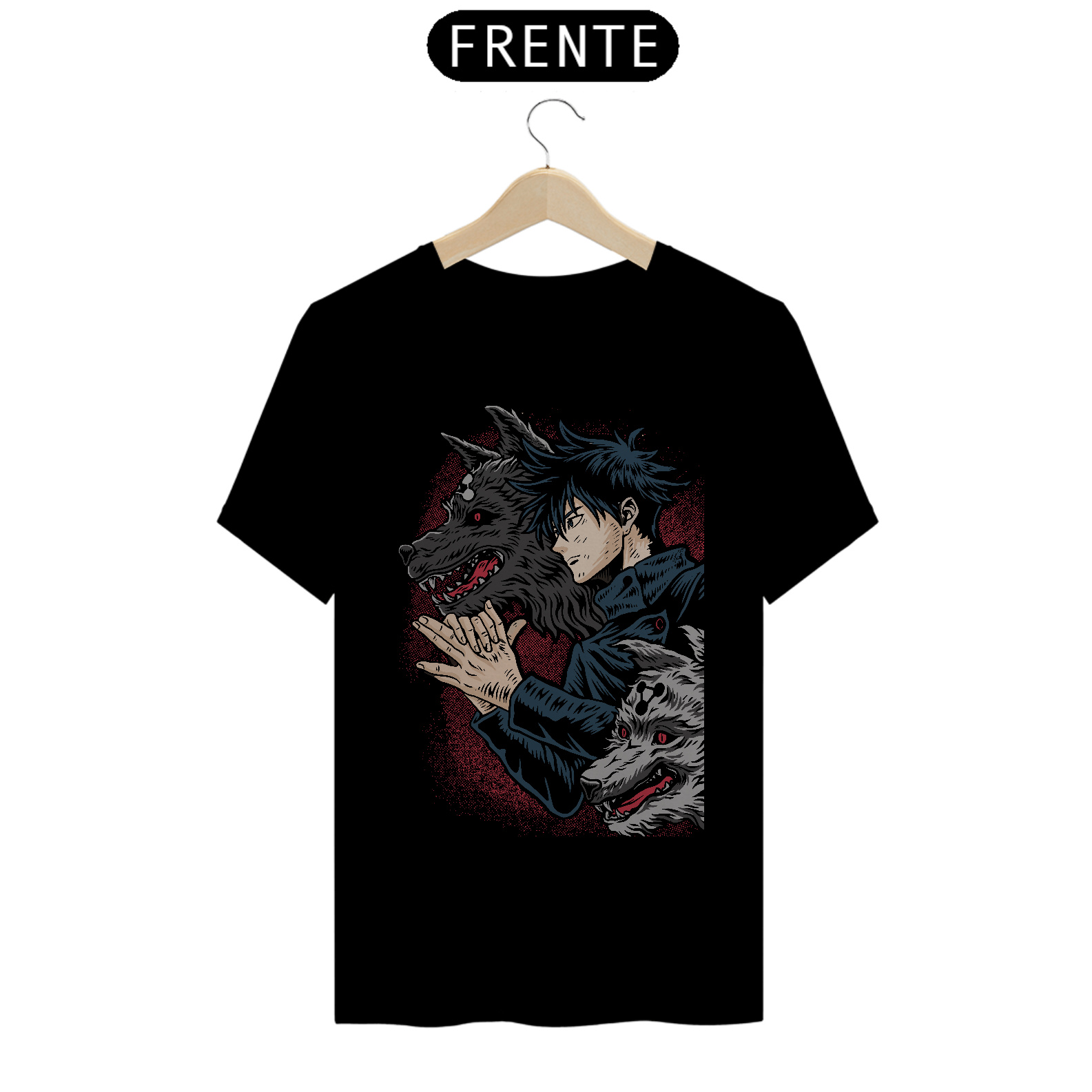Camiseta Unissex - Jujutsu Kaisen Megumi Fushiguro