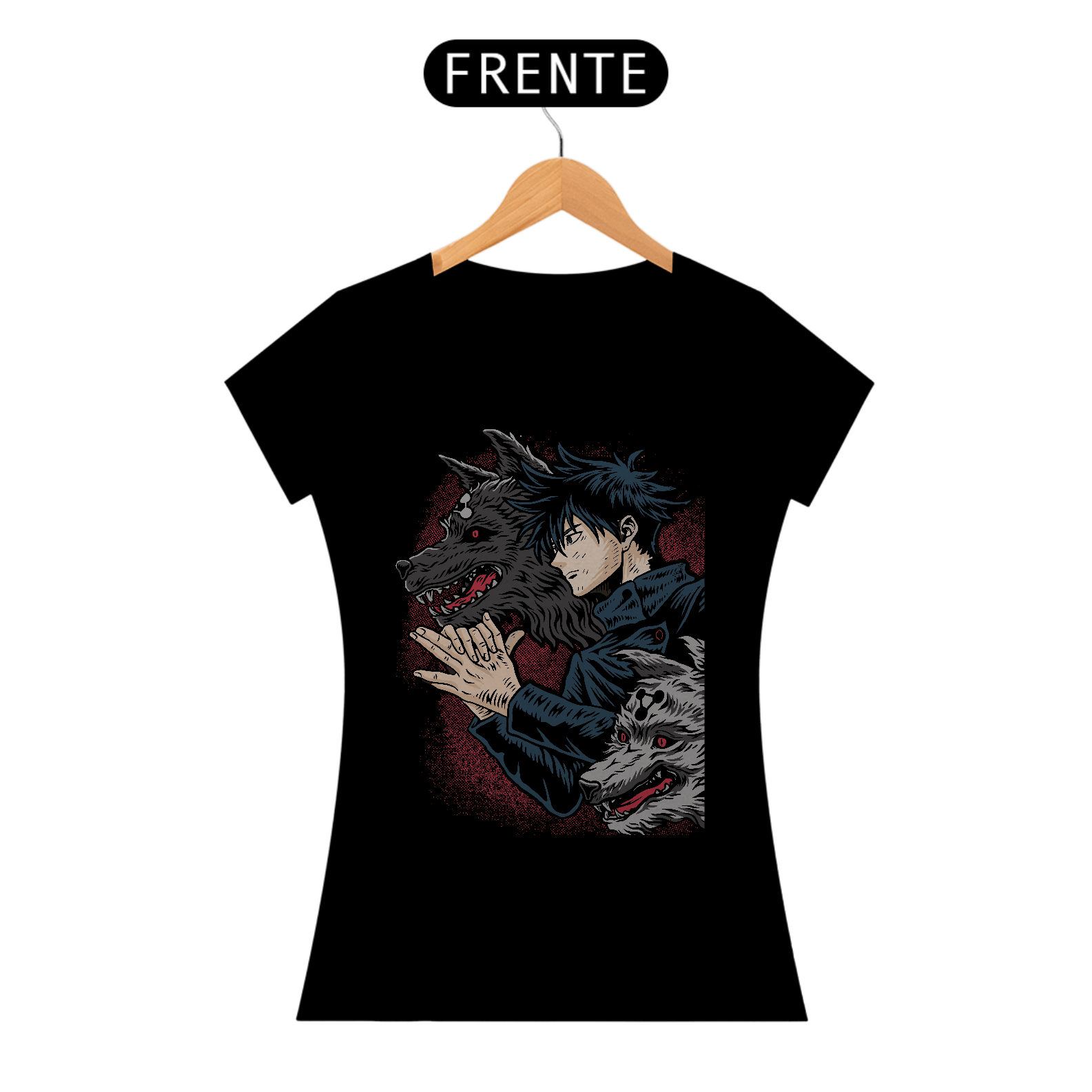Camiseta Feminina - Jujutsu Kaisen Megumi Fushiguro