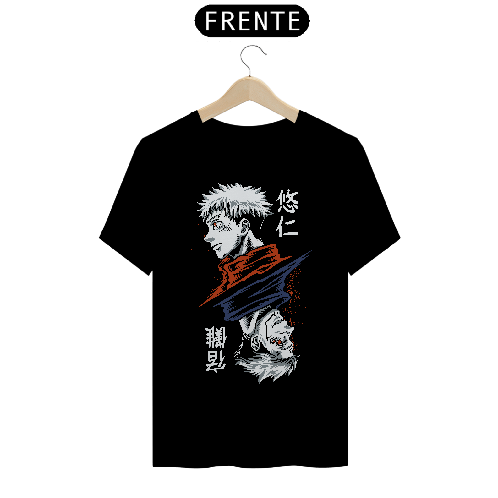 Camiseta Unissex - Jujutsu Kaisen Itadori / Sukuna