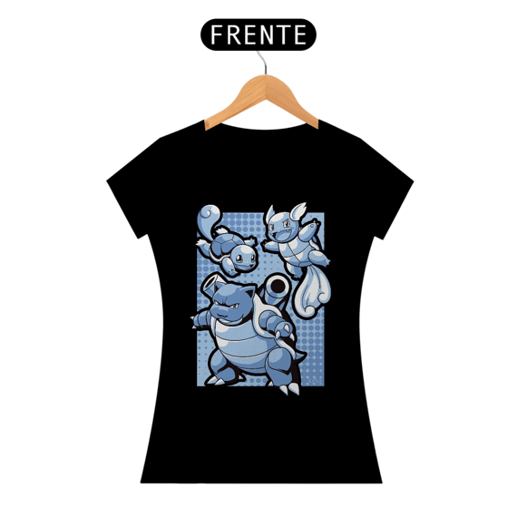 Camiseta Feminino - Pokémon Water