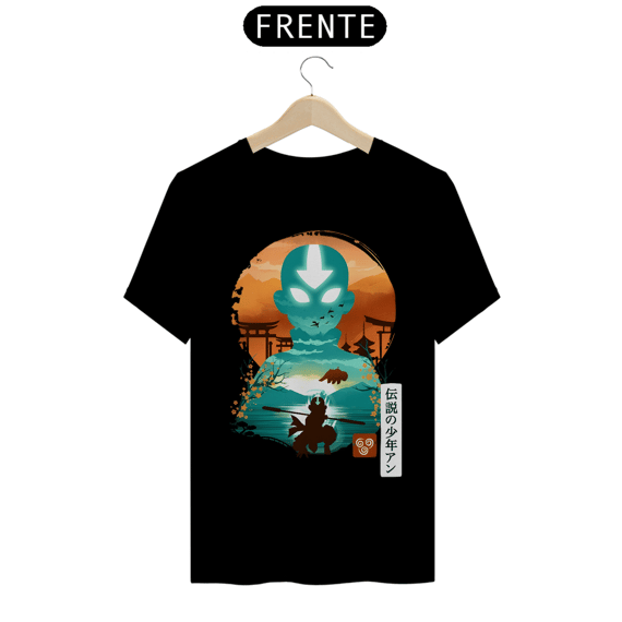 Camiseta Unissex - Avatar Aang