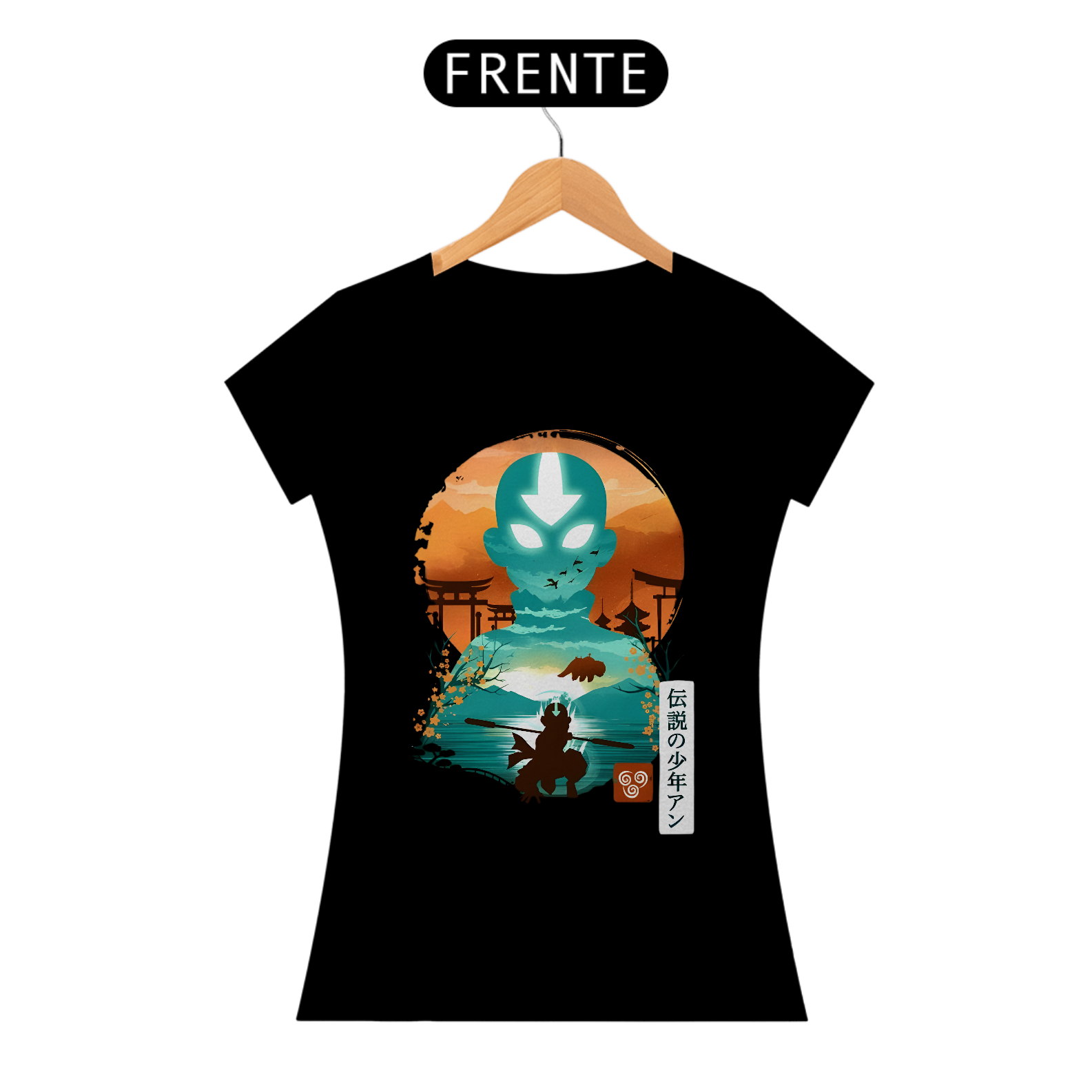 Camiseta Feminina - Avatar Aang