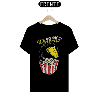 Camiseta Unissex - Pica pau Você disse pipoca?