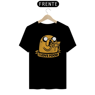 Camiseta Unissex - Hora de Aventura I Love Food