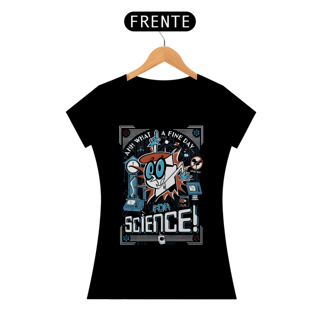 Camiseta Feminina - O laboratório de Dexter Science