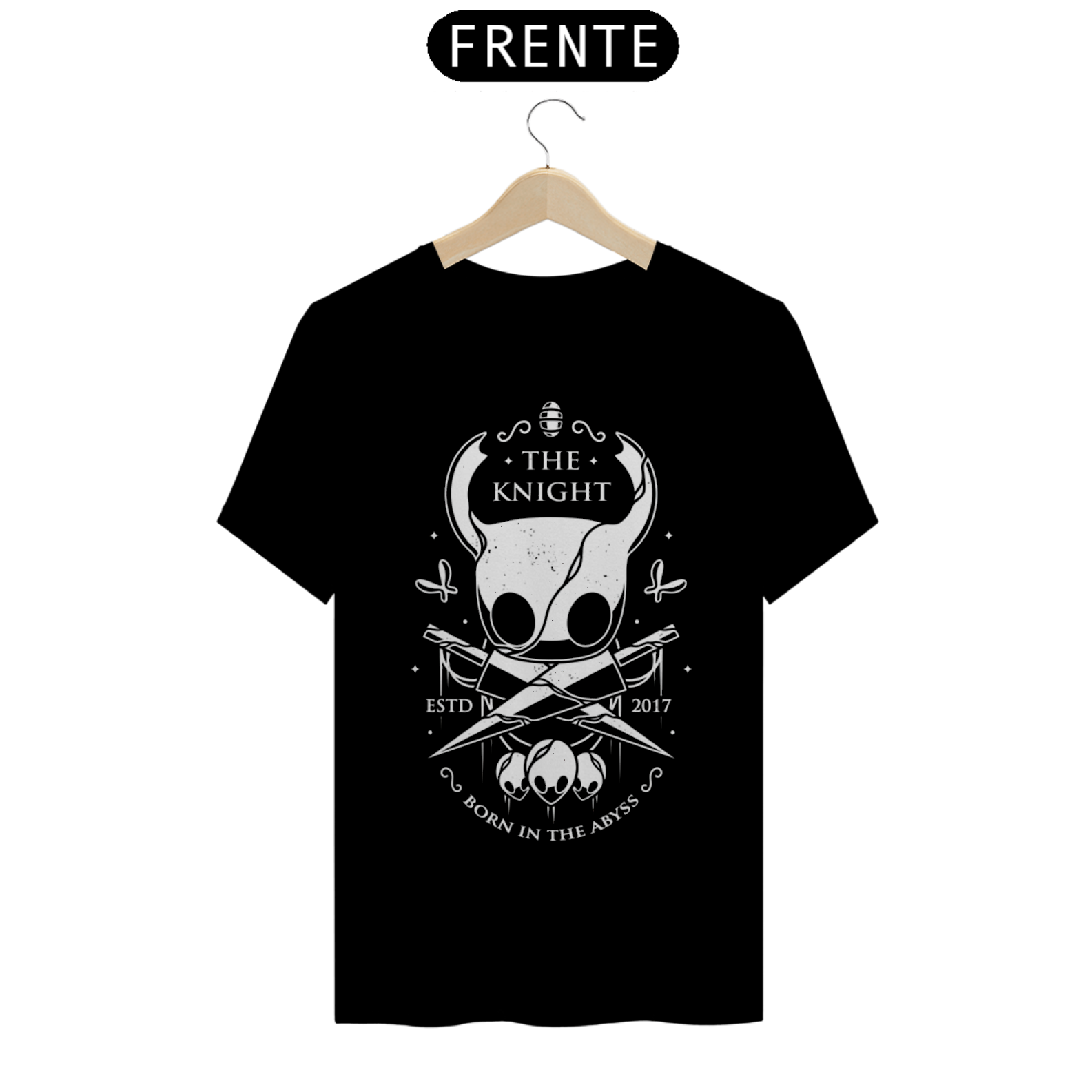 Camiseta Unissex - Hollow Knight the Knight