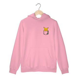 Nome do produto Moletom Canguru - Pokémon Pocket Pikachu