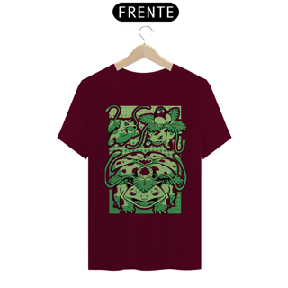 Nome do produto Camiseta Unissex - Pokémon Evoluções Bulbassauro