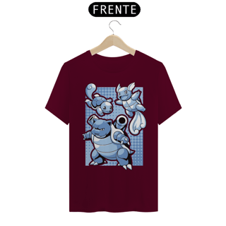 Nome do produto Camiseta Unissex - Pokémon Evoluções Squirtle
