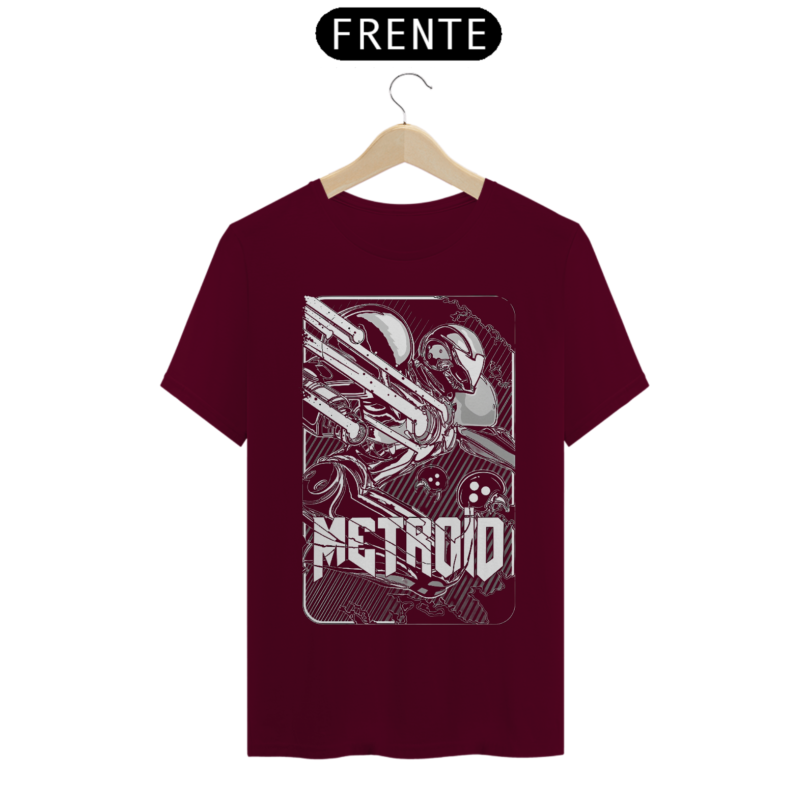 Camiseta Unissex - Metroid Samus