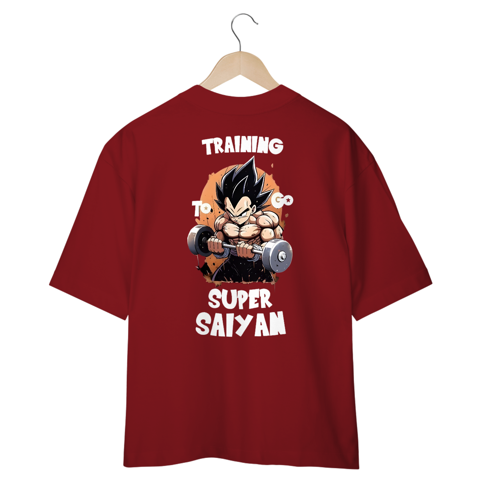 Oversized - Dragon Ball Training To Go Super Saiyan