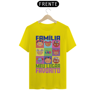 Nome do produto Camiseta Quality Familia Meu Lugar Favorito