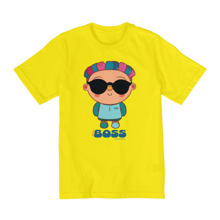 Camiseta Infantil Quality Mini Boss (10 a 14)