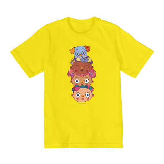 Camiseta Quality Infantil Turma Toda (10 a 14)