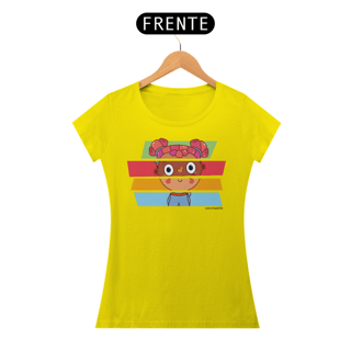 Nome do produto Camiseta Feminina Faces