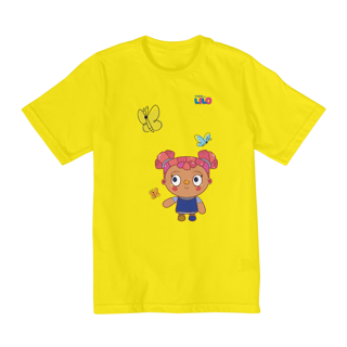 Camiseta Infantil Quality Borboletas (10 A 14)