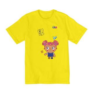 Nome do produto Camiseta Infantil Quality Borboletas (2 a 8)