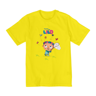 Camiseta Infantil Quality Caçador de borboletas (2 a 8)
