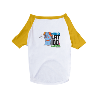 Nome do produto Camiseta Pet Latido de Alegria