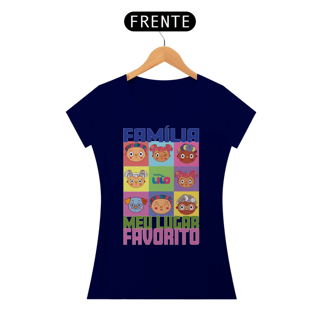 Nome do produto Camiseta Feminina Família Meu Lugar Favorito