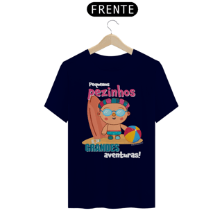 Nome do produto Camiseta Quality Pequenos Pezinhos Grandes Aventuras