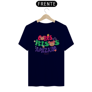 Nome do produto Camiseta Quality Cores Risadas Amizade