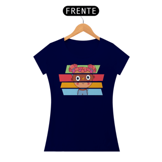 Nome do produto Camiseta Feminina Faces